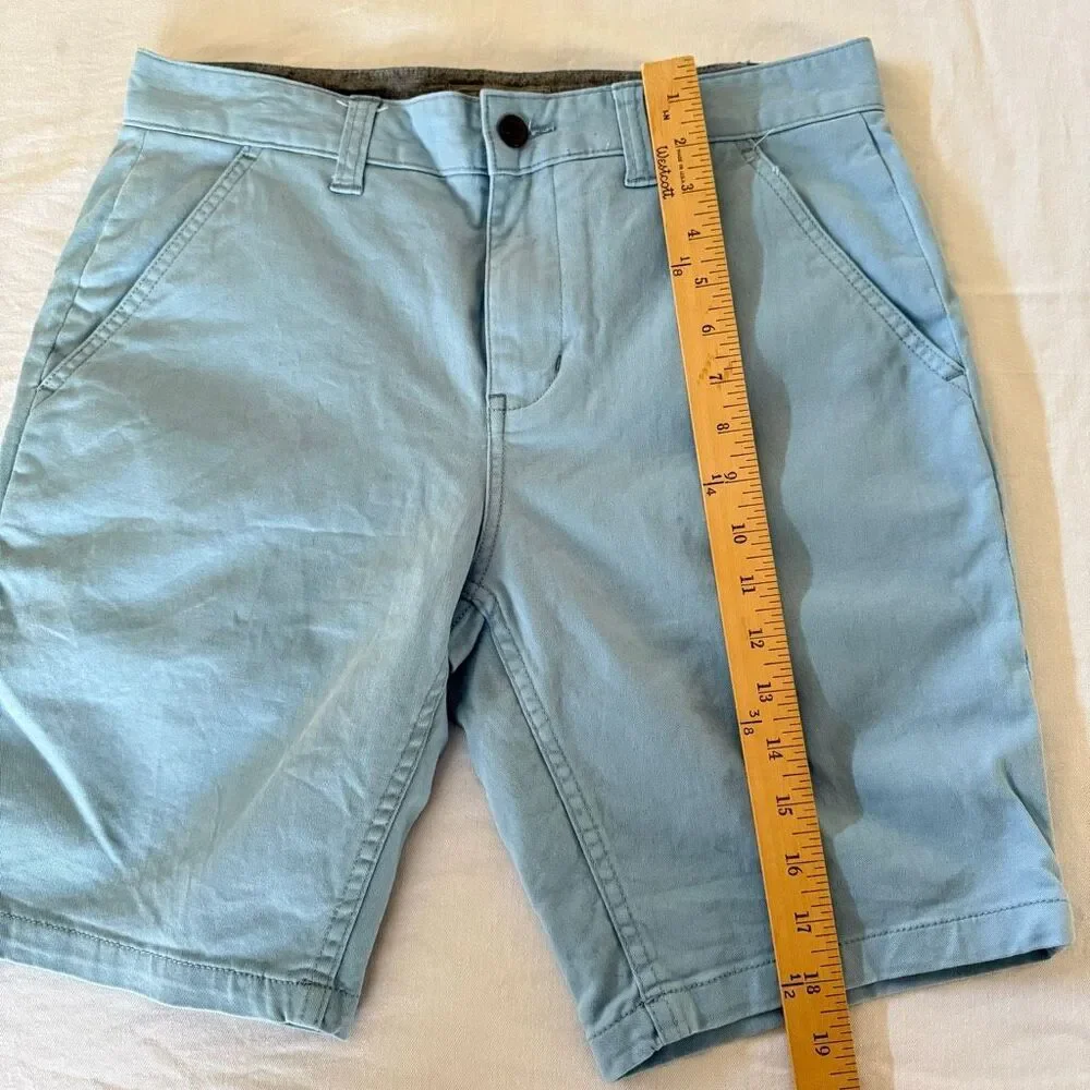 Charles & A Half | Chino Shorts | Light Blue Flat Front | Men’s Size 30 - Picture 8 of 9